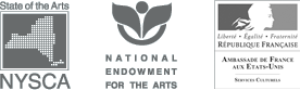 Funded by New York State Council for the Arts, National Endowment for the Arts, and Cultural Services of the French Embassy in the United States